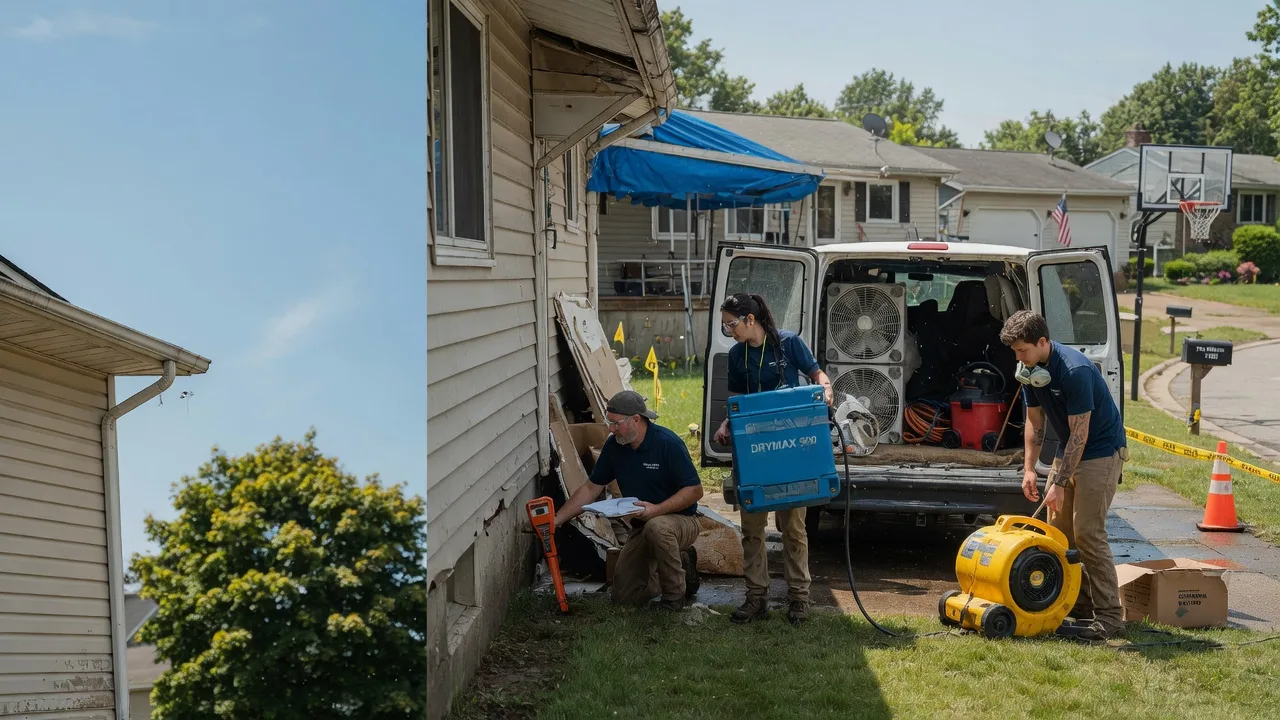 Ceiling Leak Cleanup in Homer City, PA near me