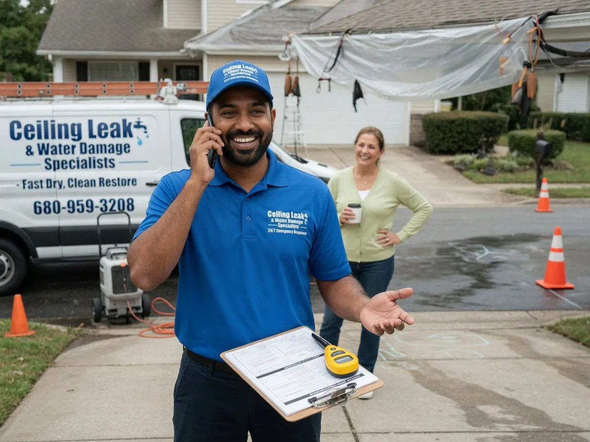 Ceiling Leak Cleanup Homer City, PA FAQs